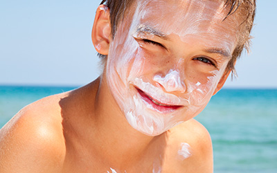 Sunburn Treatment for Kids