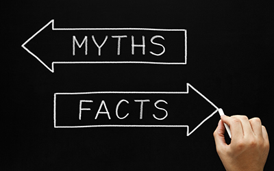 Myths vs. Facts concept